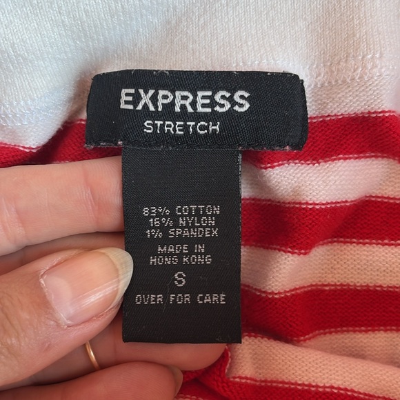 Express - Stretchy tube top - Size Small

Perfect for Memorial or Labor Day - Picture 3 of 3